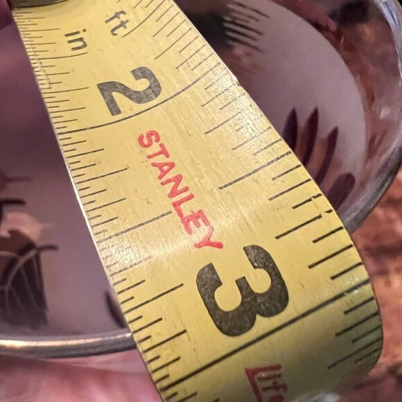 Vintage Libby Frosted Pilsners With Gold Leaf Design Set - Picture 5 of 11